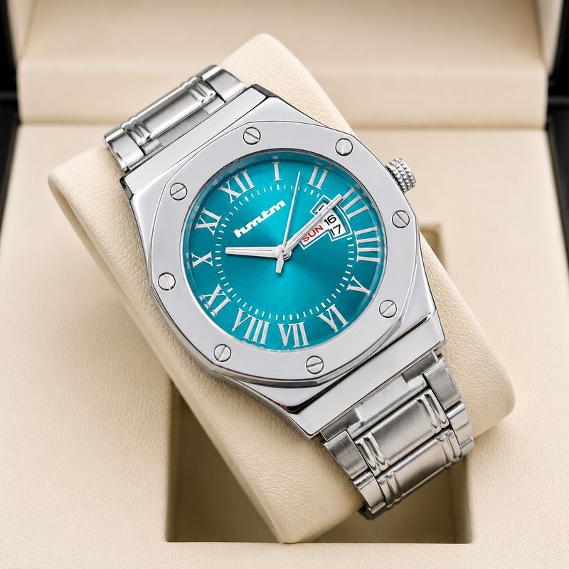 HMTM LK203 Analog Watch  - For Boys Day and Date Functioning Roman Luxury Dial Watch for Men Analog Watch