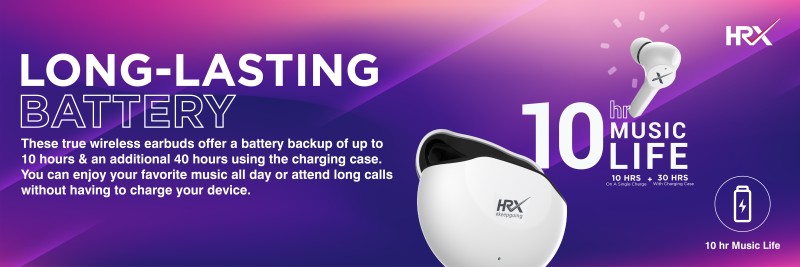 HRX X-Drops 440G Wireless Earbuds