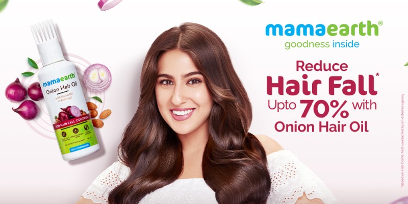 Mamaearth Attracts Millennials New Onion Hair Oil To Reduce Hairfall  The  NFA Post