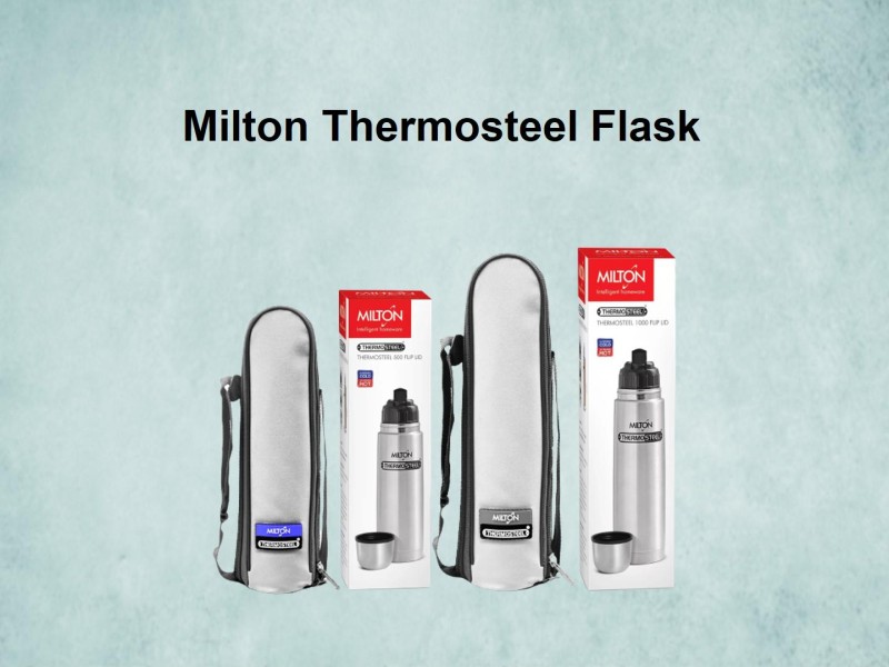 MILTON thermosteel fliplid 1000+500 ml combo 1500 ml Flask - Buy