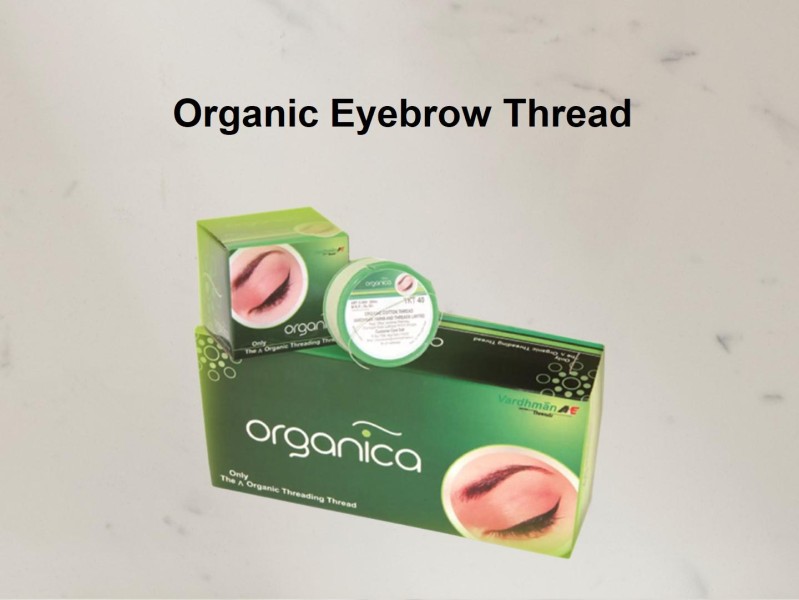 Cotton Vardhman Organica Eyebrow Thread, For Professional, Large