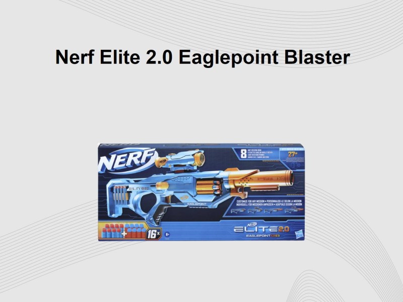  NERF Elite 2.0 Eaglepoint RD-8 Blaster - 8-Dart Drum