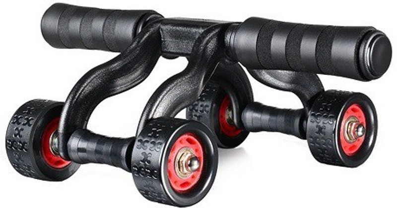 Connectwide Portable Trainer (Ab Roller & Push Up Bar) Ab Exerciser(Black) Connectwide Portable Trainer (Ab Roller & Push Up Bar) Ab Exerciser(Black)