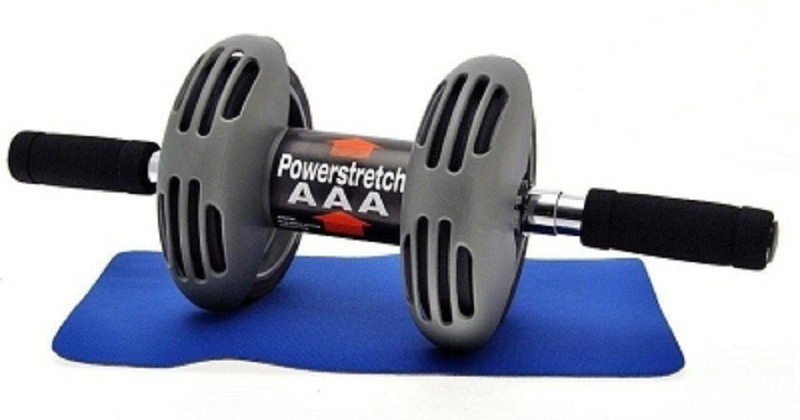 Mor Sporting Power Stretch Roller Ab Exerciser(Grey) Mor Sporting Power Stretch Roller Ab Exerciser(Grey)