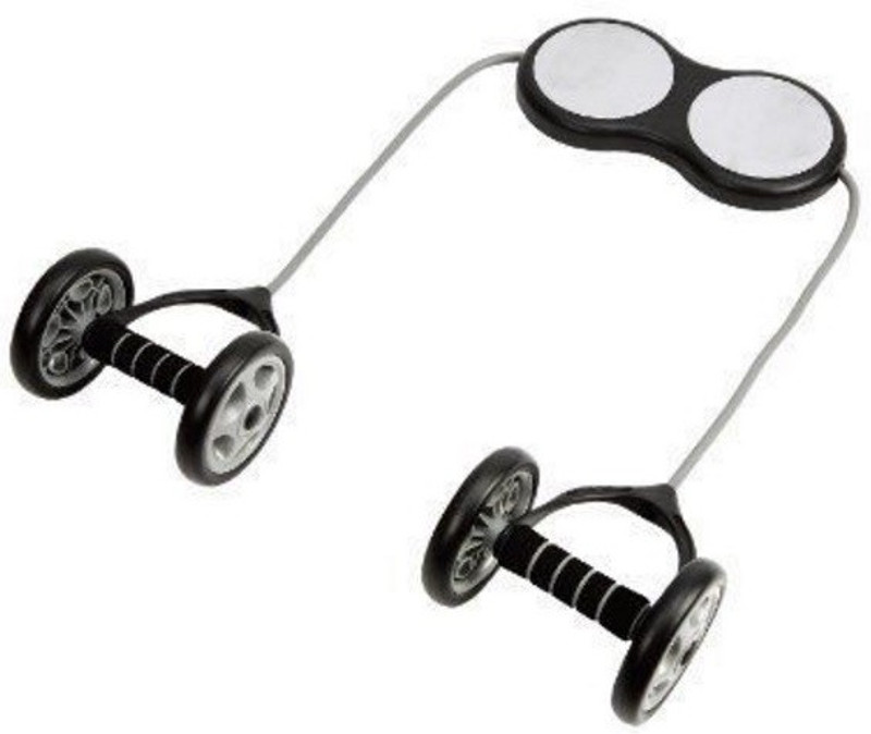 KAMACHI Multiway Exercise Wheel(Taiwan) Ab Exerciser(Black, Grey) KAMACHI Multiway Exercise Wheel(Taiwan) Ab Exerciser(Black, Grey)