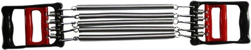 Plyr Chest Expander And Hand Gripper Resistance Tube(Red, Black) Plyr Chest Expander And Hand Gripper Resistance Tube(Red, Black)