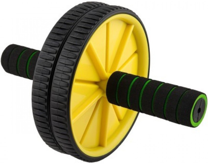 National Sports National Sports Total Body Fitness Workout Ab Wheel Ab Exerciser(Black) National Sports National Sports Total Body Fitness Workout Ab Wheel Ab Exerciser(Black)