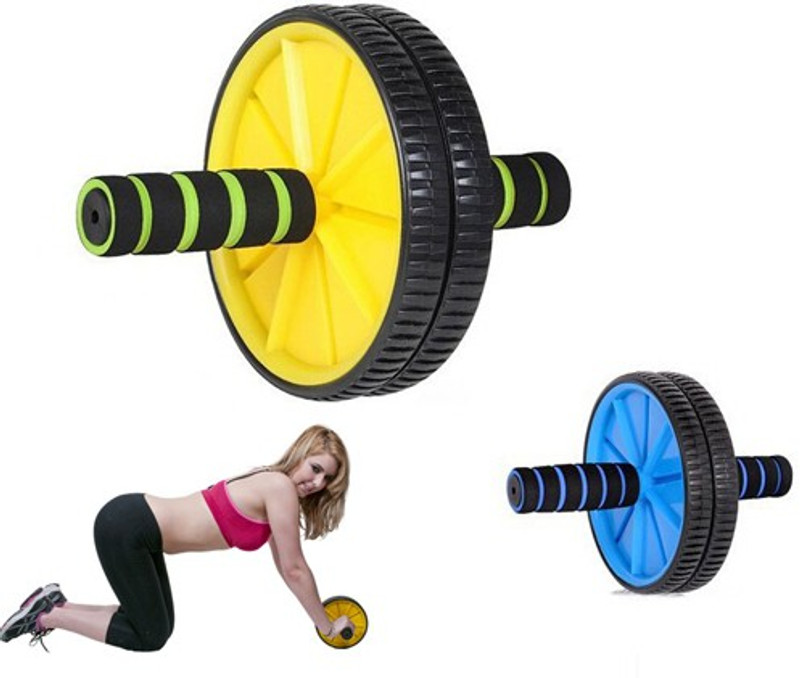 shital Abs Roller Wheel Exerciser (color may vary) Ab Exerciser(Multicolor)
