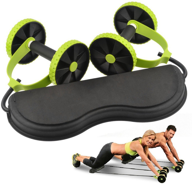 TAG3 (Tm) Imported Roller Sport Fitness Equipment Abdominal Power Wheels Core Double Crossfit Power Training Ab Exerciser(Green) TAG3 (Tm) Imported Roller Sport Fitness Equipment Abdominal Power Wheels Core Double Crossfit Power Training Ab Exerciser(Green)