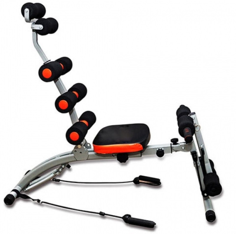 Indianmarina 6 in 1 abdominal six pack Ab Exerciser(Black) Indianmarina 6 in 1 abdominal six pack Ab Exerciser(Black)