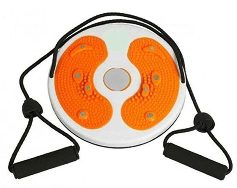 Shrih Waist Twisting Disc With Resistance Bands Ab Exerciser(Multicolor) Shrih Waist Twisting Disc With Resistance Bands Ab Exerciser(Multicolor)