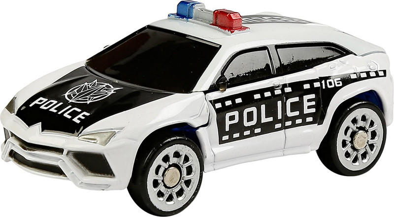 Karmax Deformation Diecast Car(White, Black)