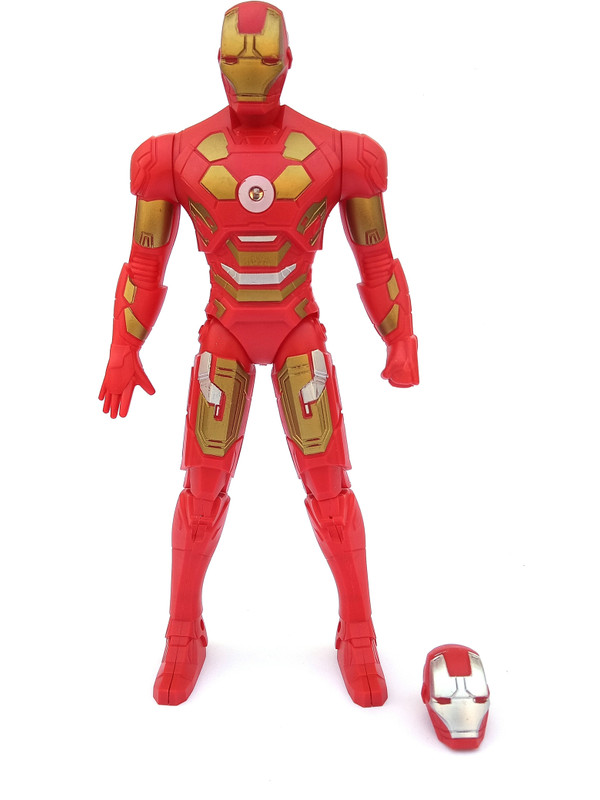 Asa Products iron man with face and light(Multicolor)