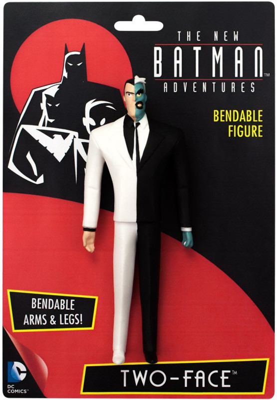 NJ Croce The New Batman Adventures: Two-Face Bendable Figure(Multicolor)