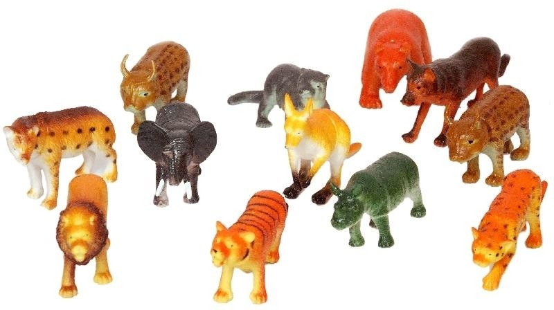 Homeshopeez Wild Animals Collection(Multicolor)