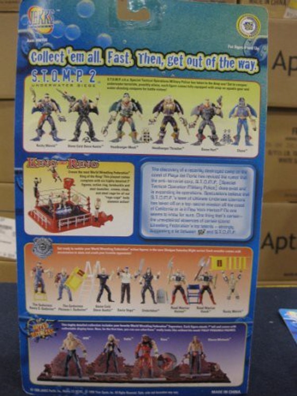 WWF Stomp Series 2 Rocky Maivia Jakks Pacific Inc 1998(Multicolor)