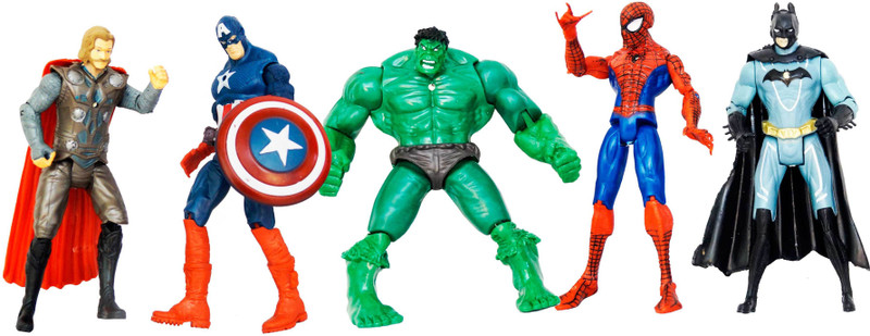 Parv Collections Marvel Heroes(Multicolor)