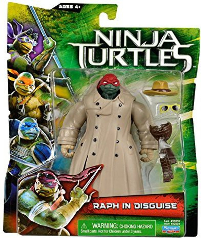 Teenage Mutant Ninja Turtles Movie Raph In Disguise Basic(Multicolor)