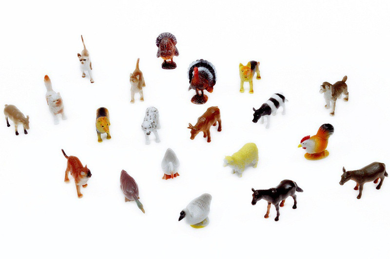 A2B Farm Plastic Toy For Kids(Multicolor)