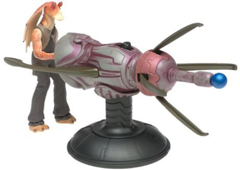 Star Wars Episode I Gungan Assault Cannon With Jar Jar Binks(Multicolor)