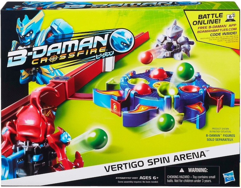 Takara Tomy B-Daman Crossfire - Vertigo Spin Arena(Blue)