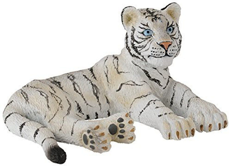 Collecta White Tiger Cub (Lying)(White)