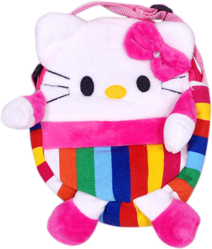 Tipi Tipi Tap Hello Kitty Soft Toy Side Sling Bag(Multicolor)