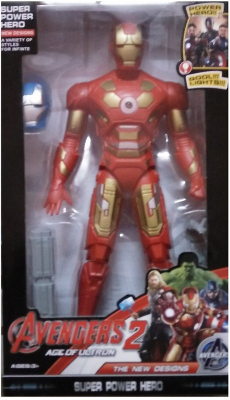 9 Perfect Iron Man Avenger 2 Age of Ultron Super Hero(Red)
