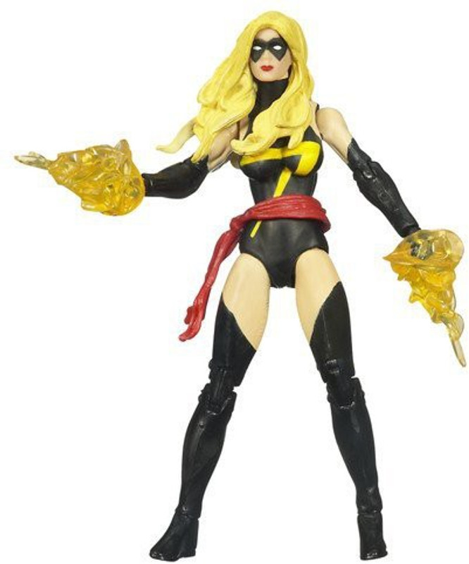 Marvel Universe 3 3/4 Inch Series 3 22 Ms Black Outfit(Multicolor)