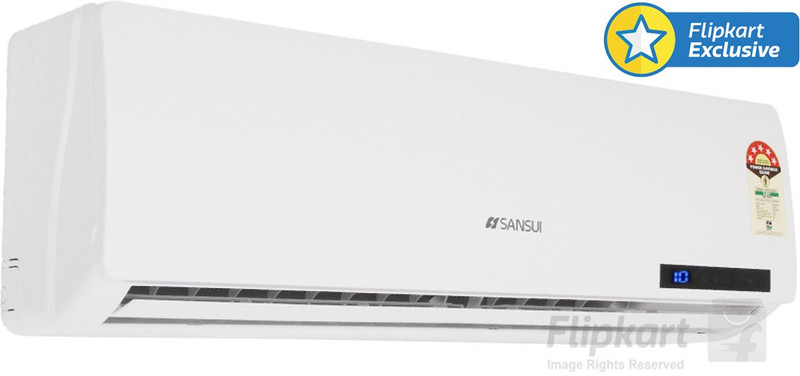 Sansui 1 Ton 5 Star Split AC  - White(A/C SSZ35, Aluminium Condenser) RS.20999 (8.00% Off) - Flipkart