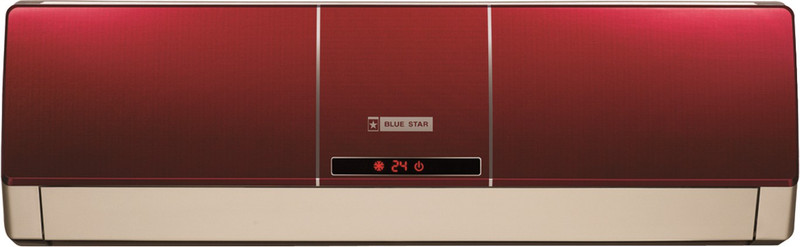 Blue Star 1 Ton 5 Star Split AC - Wine Red(5HW12ZCRX, Aluminium Condenser)