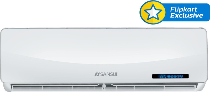Sansui 1.5 Ton 5 Star Split AC  - White(A/C SSZ55, Aluminium Condenser) RS.23999 (14.00% Off) - Flipkart