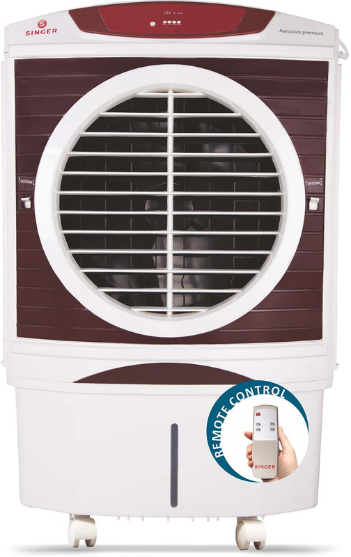 Singer Aerocool Premium with Remote Desert Air Cooler(White, 50 Litres)