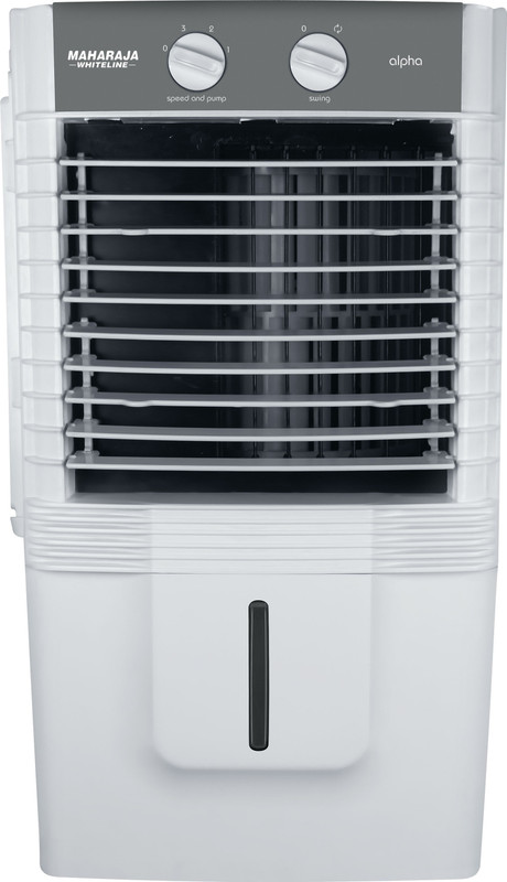 Maharaja Whiteline Alpha (CO-136) Personal Air Cooler(White, Grey, 10 Litres) RS.7899 (62.00% Off) - Flipkart