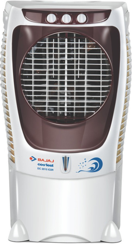 Bajaj DC 2015 Icon Desert Air Cooler(White, Maroon, 43 Litres) RS.10820 (18.00% Off) - Flipkart