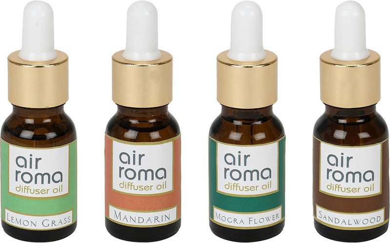 Airroma Mogra Flower, Lemon Grass, Mandarin, Sandalwood Car Freshener(60 ml) Airroma Mogra Flower, Lemon Grass, Mandarin, Sandalwood Car Freshener(60 ml)