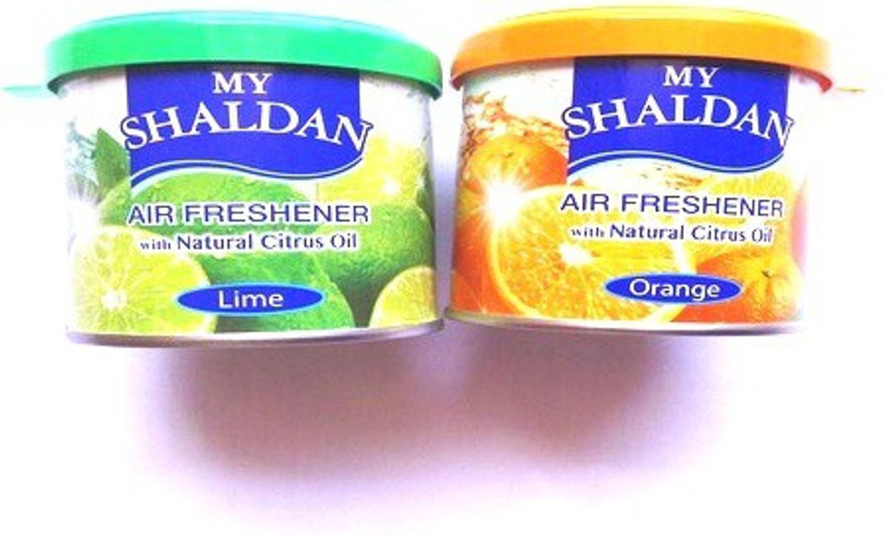 My Shaldan Lime & Orange Car Freshener (Pack of 2)(160 g) My Shaldan Lime & Orange Car Freshener (Pack of 2)(160 g)