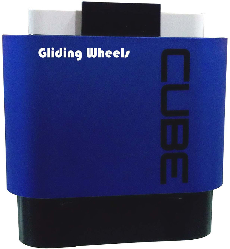 Gliding Wheels Musk Blue Car Freshener (Pack of 1)(75 g) Gliding Wheels Musk Blue Car Freshener (Pack of 1)(75 g)