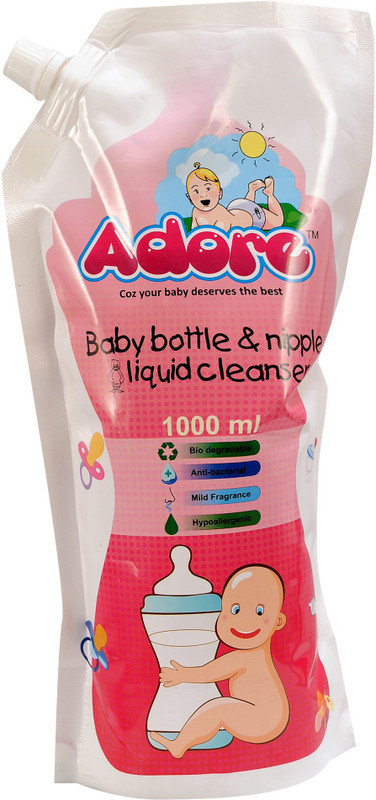 Adore Baby bottle & nipple liquid cleanser(1 L)