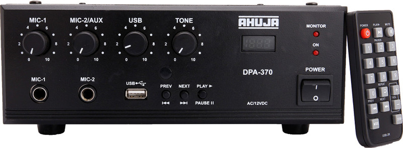Ahuja DPA-370 30 W AV Control Amplifier(Black)