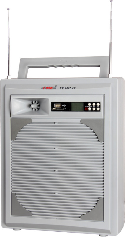5 Core Portable Amplifier 323KUB 100 W AV Power Receiver(White)