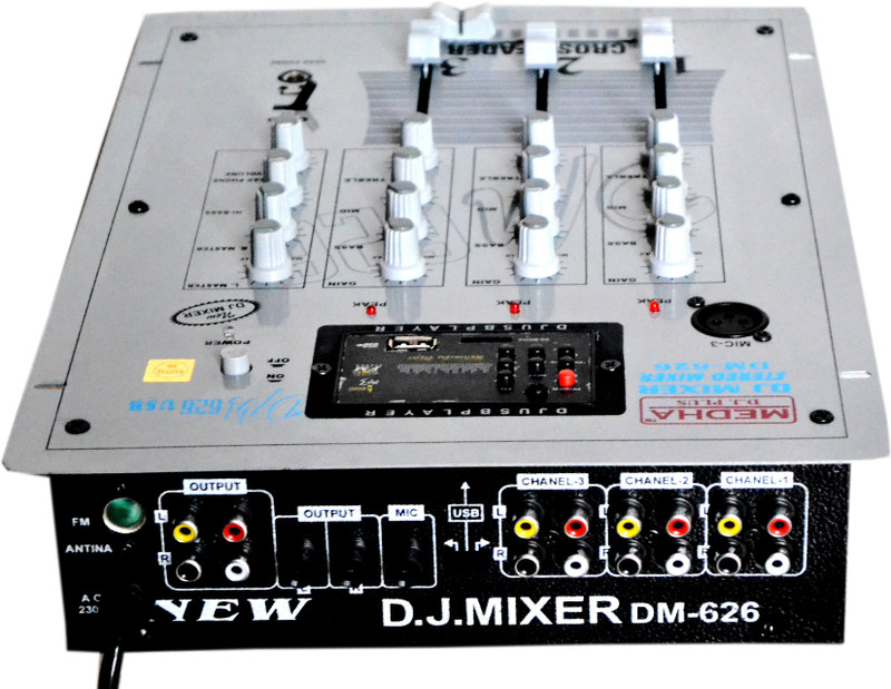 Medha DM-626USB 220 W AV Power Amplifier(Grey)
