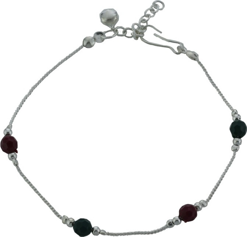 High Trendz silver Diva Alloy Anklet High Trendz silver Diva Alloy Anklet