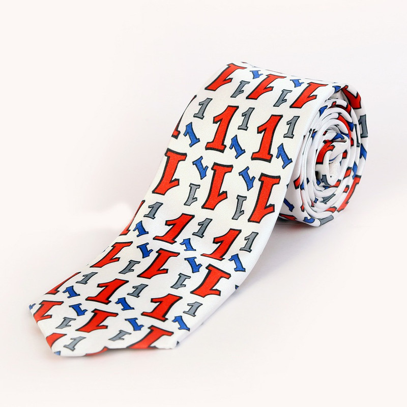 Blacksmith Number 1 Design Graphic Print Men Tie Blacksmith Number 1 Design Graphic Print Men Tie