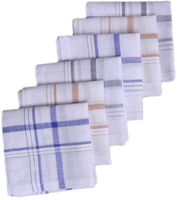 Oshop Trades Stripes Handkerchief(Pack of 6)