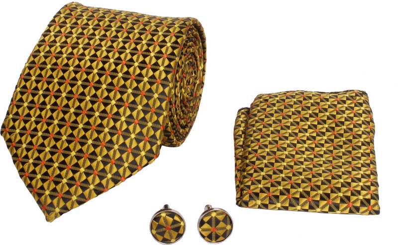 CorpWed Embroidered Make Tie Men Combo