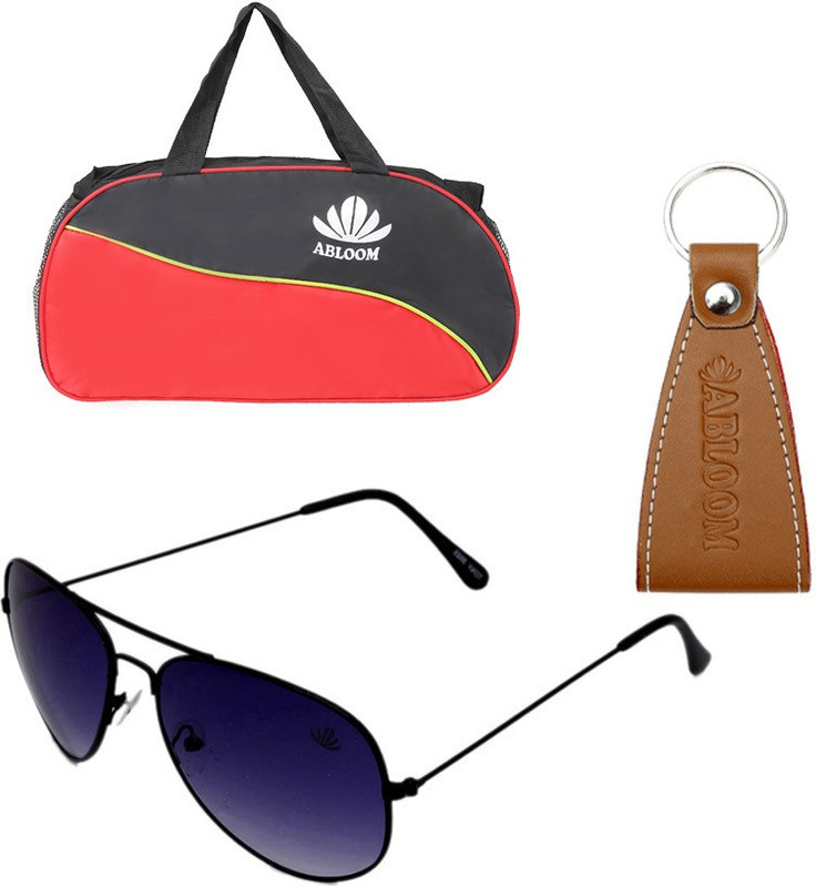 ABLOOM Duffel Bag Combo(Red, Blue)