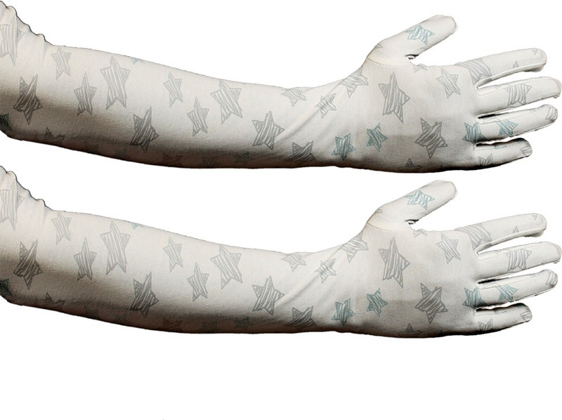 Golddust Cotton Arm Sleeve For Men & Women With Tattoo(L, Multicolor)