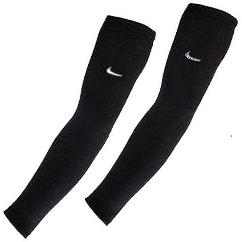 Leebo Cotton Arm Sleeve For Men & Women(M, Black)