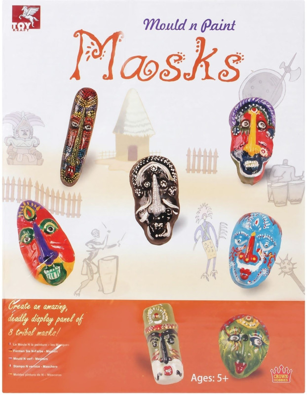 Toy Kraft Mould n Paint - Masks Toy Kraft Mould n Paint - Masks